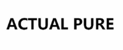 ACTUAL PURE Logo (USPTO, 10/18/2016)