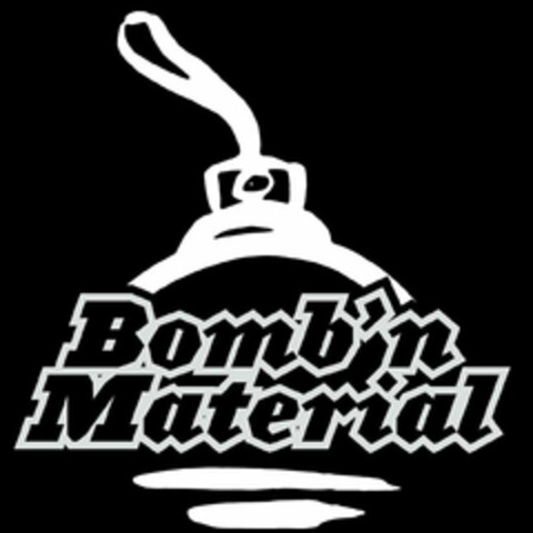 BOMB'N MATERIAL Logo (USPTO, 27.04.2017)