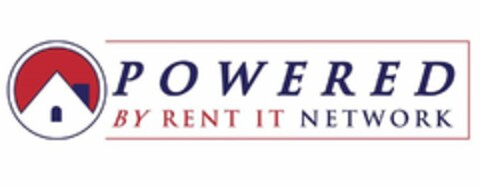 POWERED BY RENT IT NETWORK Logo (USPTO, 12/14/2017)