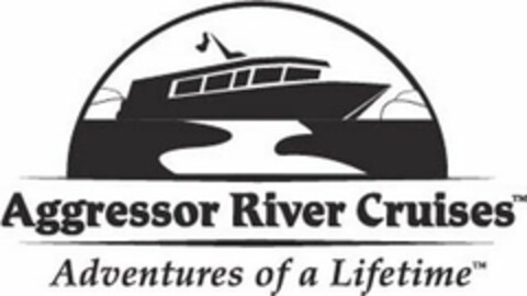 AGGRESSOR RIVER CRUISES ADVENTURES OF A LIFETIME Logo (USPTO, 25.01.2018)