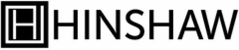 H HINSHAW Logo (USPTO, 01.05.2018)