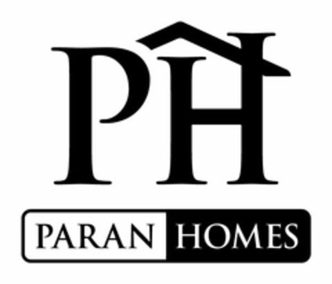 P H PARAN HOMES Logo (USPTO, 24.09.2018)