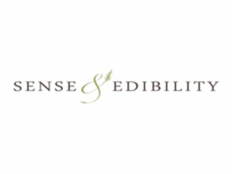 SENSE & EDIBILITY Logo (USPTO, 11/15/2018)