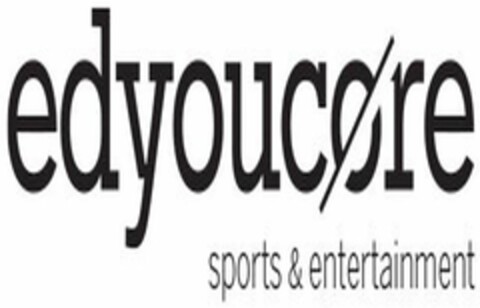 EDYOUCORE SPORTS & ENTERTAINMENT Logo (USPTO, 03/29/2019)