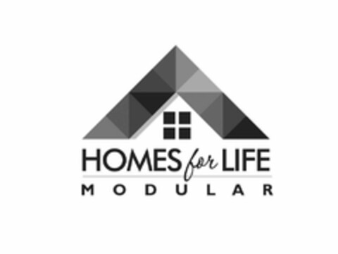 HOMES FOR LIFE MODULAR Logo (USPTO, 13.08.2019)