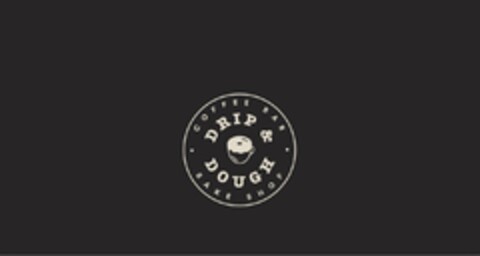 DRIP & DOUGH COFFEE BAR BAKE SHOP Logo (USPTO, 07.11.2019)