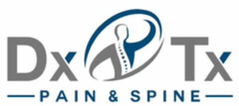 DX TX PAIN & SPINE Logo (USPTO, 13.12.2019)