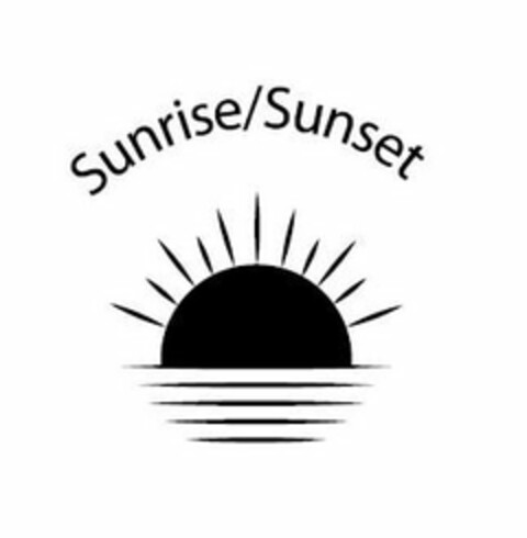 SUNRISE/SUNSET Logo (USPTO, 06.04.2020)