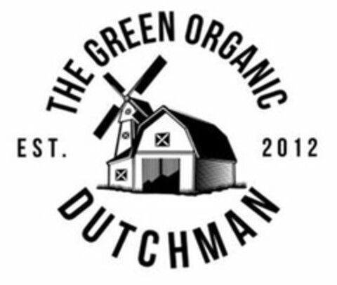 THE GREEN ORGANIC DUTCHMAN EST. 2012 Logo (USPTO, 02.06.2020)