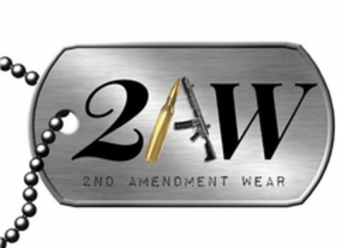 2AW 2ND AMENDMENT WEAR Logo (USPTO, 16.07.2020)