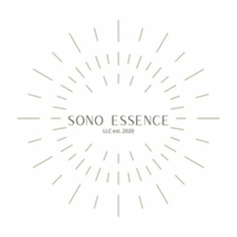 SONO ESSENCE LLC EST. 2020 Logo (USPTO, 10.09.2020)