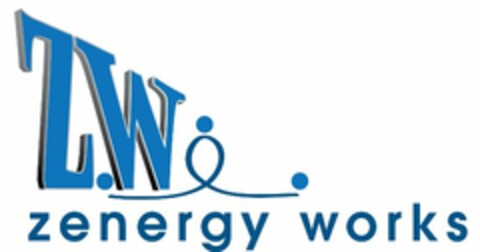 Z .W ZENERGY WORKS Logo (USPTO, 08/30/2010)