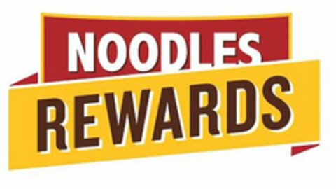 NOODLES REWARDS Logo (USPTO, 29.09.2016)