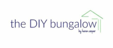 THE DIY BUNGALOW BY KAREN COOPER Logo (USPTO, 26.10.2017)