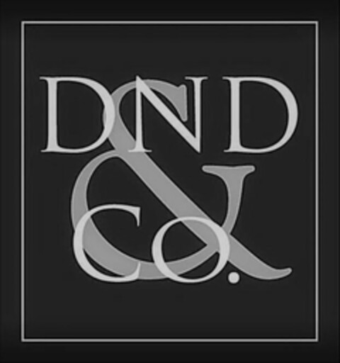 DND & CO. Logo (USPTO, 03/07/2019)