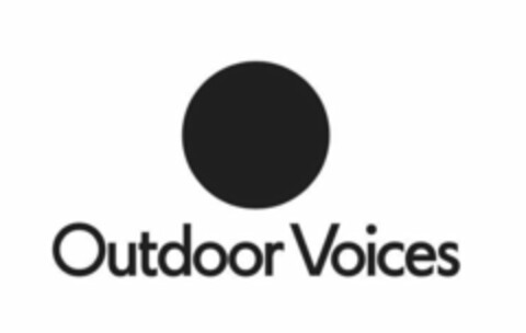 OUTDOOR VOICES Logo (USPTO, 09/03/2019)