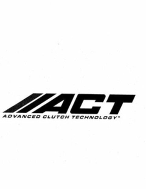 ACT ADVANCED CLUTCH TECHNOLOGY Logo (USPTO, 28.01.2009)