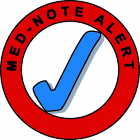 MED-NOTE ALERT Logo (USPTO, 02.04.2009)