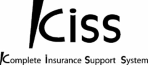 CISS COMPLETE INSURANCE SUPPORT SYSTEM Logo (USPTO, 07.04.2009)