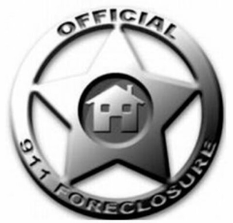 OFFICIAL 911 FORECLOSURE Logo (USPTO, 18.03.2010)