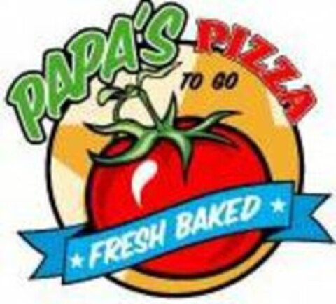 PAPA'S PIZZA TO GO FRESH BAKED Logo (USPTO, 19.05.2010)