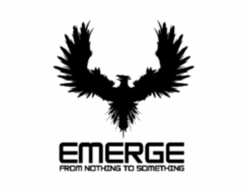 EMERGE FROM NOTHING TO SOMETHING Logo (USPTO, 07/20/2010)