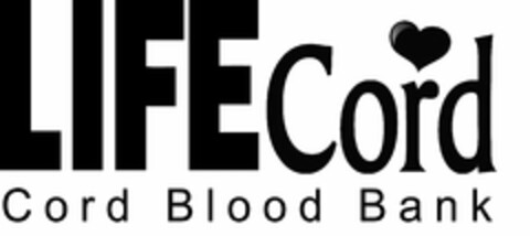 LIFECORD CORD BLOOD BANK Logo (USPTO, 04.08.2010)