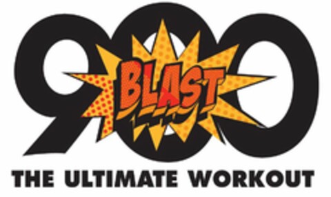 900 BLAST THE ULTIMATE WORKOUT Logo (USPTO, 29.09.2010)