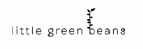 LITTLE GREEN BEANS Logo (USPTO, 24.01.2011)