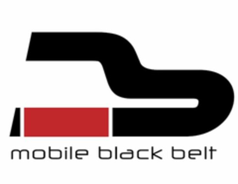 MOBILE BLACK BELT Logo (USPTO, 04/11/2011)