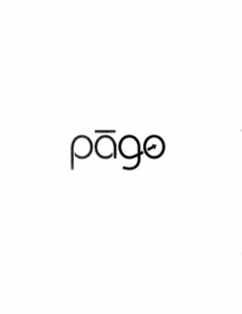 PAGO Logo (USPTO, 08.08.2011)