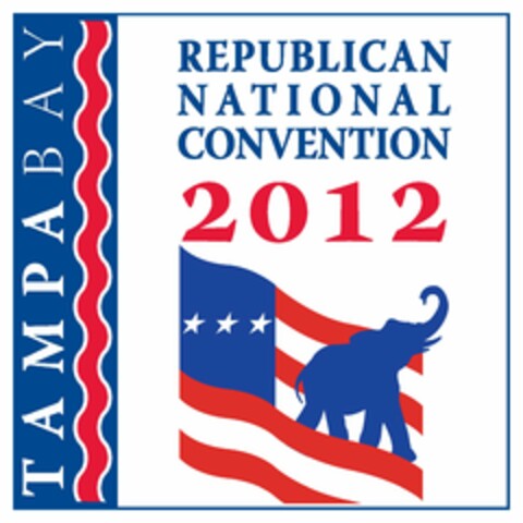 TAMPA BAY REPUBLICAN NATIONAL CONVENTION 2012 Logo (USPTO, 09/09/2011)