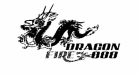 DRAGON FIRE 888 Logo (USPTO, 01/05/2012)