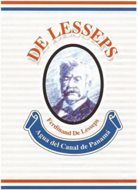 DE LESSEPS FERDINAND DE LESSEPS AGUA DEL CANAL DE PANAMÁ Logo (USPTO, 30.05.2012)