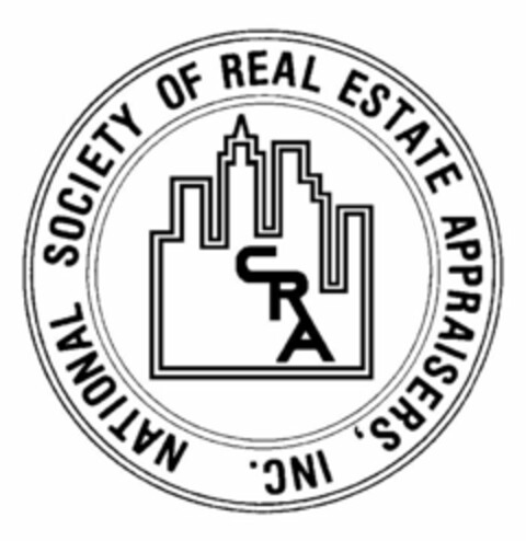 NATIONAL SOCIETY OF REAL ESTATE APPRAISERS, INC. CRA Logo (USPTO, 14.12.2012)