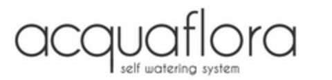 ACQUAFLORA SELF WATERING SYSTEM Logo (USPTO, 20.05.2013)