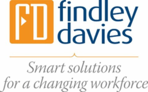 FD FINDLEY DAVIES SMART SOLUTIONS FOR A CHANGING WORKFORCE Logo (USPTO, 01.04.2014)