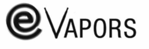 E VAPORS Logo (USPTO, 06.08.2014)