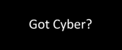 GOT CYBER? Logo (USPTO, 19.12.2014)