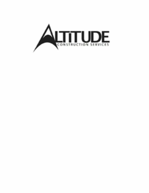 ALTITUDE CONSTRUCTION SERVICES Logo (USPTO, 04/09/2015)