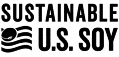 SUSTAINABLE U.S. SOY Logo (USPTO, 22.10.2015)