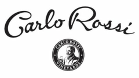 CARLO ROSSI CARLO ROSSI VINEYARDS Logo (USPTO, 14.12.2016)
