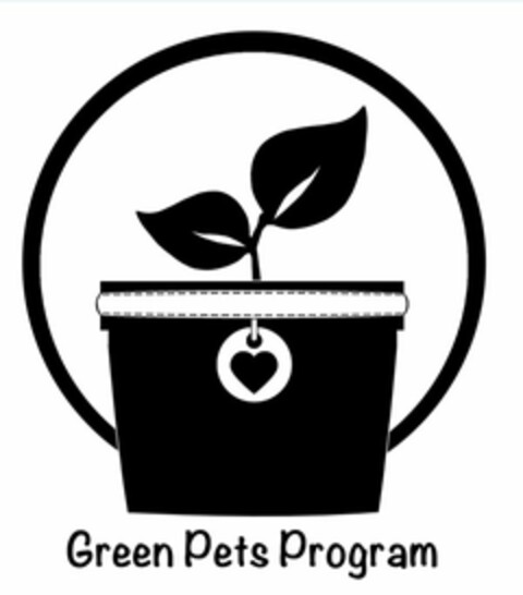 GREEN PETS PROGRAM Logo (USPTO, 01/03/2017)