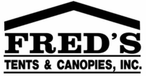 FRED'S TENTS & CANOPIES, INC. Logo (USPTO, 22.03.2017)