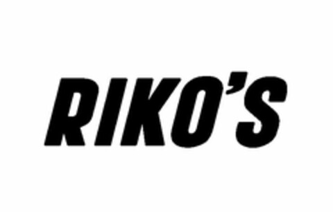 RIKO'S Logo (USPTO, 12.05.2017)