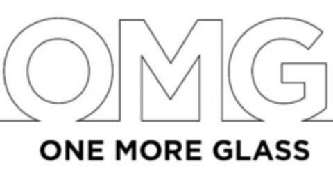 OMG ONE MORE GLASS Logo (USPTO, 12.10.2017)