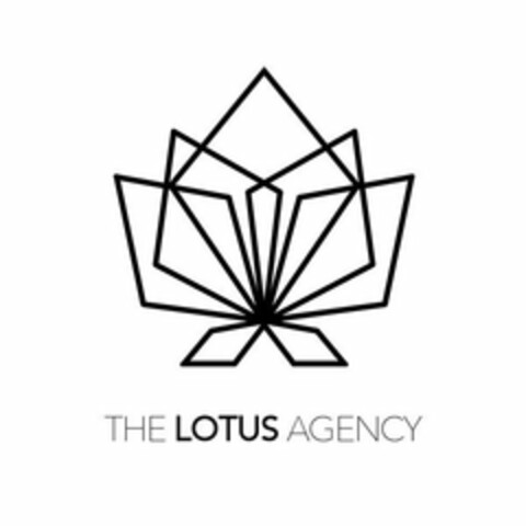 THE LOTUS AGENCY Logo (USPTO, 04/06/2018)