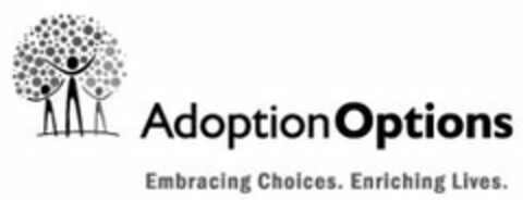 ADOPTIONOPTIONS EMBRACING CHOICES. ENRICHING LIVES. Logo (USPTO, 06.08.2018)