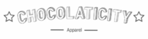 CHOCOLATICITY APPAREL Logo (USPTO, 10/04/2018)