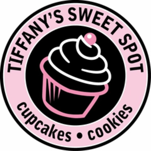 TIFFANY'S SWEET SPOT CUPCAKES · COOKIES Logo (USPTO, 25.10.2018)